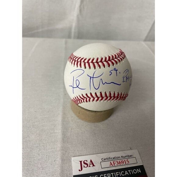 Rob Thomson signed Philly Rob autographed OMLB Baseball JSA #AF36915 - Picture 2 of 4
